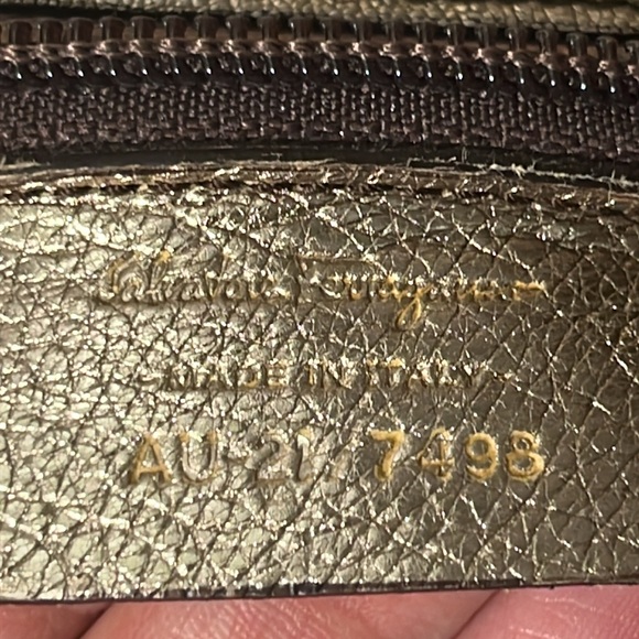 Salvatore Ferragamo EUC Limited Gold 2 Way Bag - Picture 11 of 11